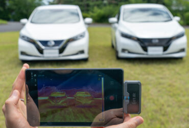 La sperimentazione di Nissan sulla vernice refrigerante