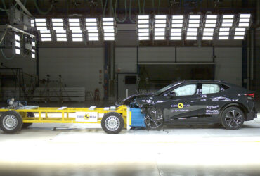 Il test frontale Euro NCAP della Cupra Tavascan