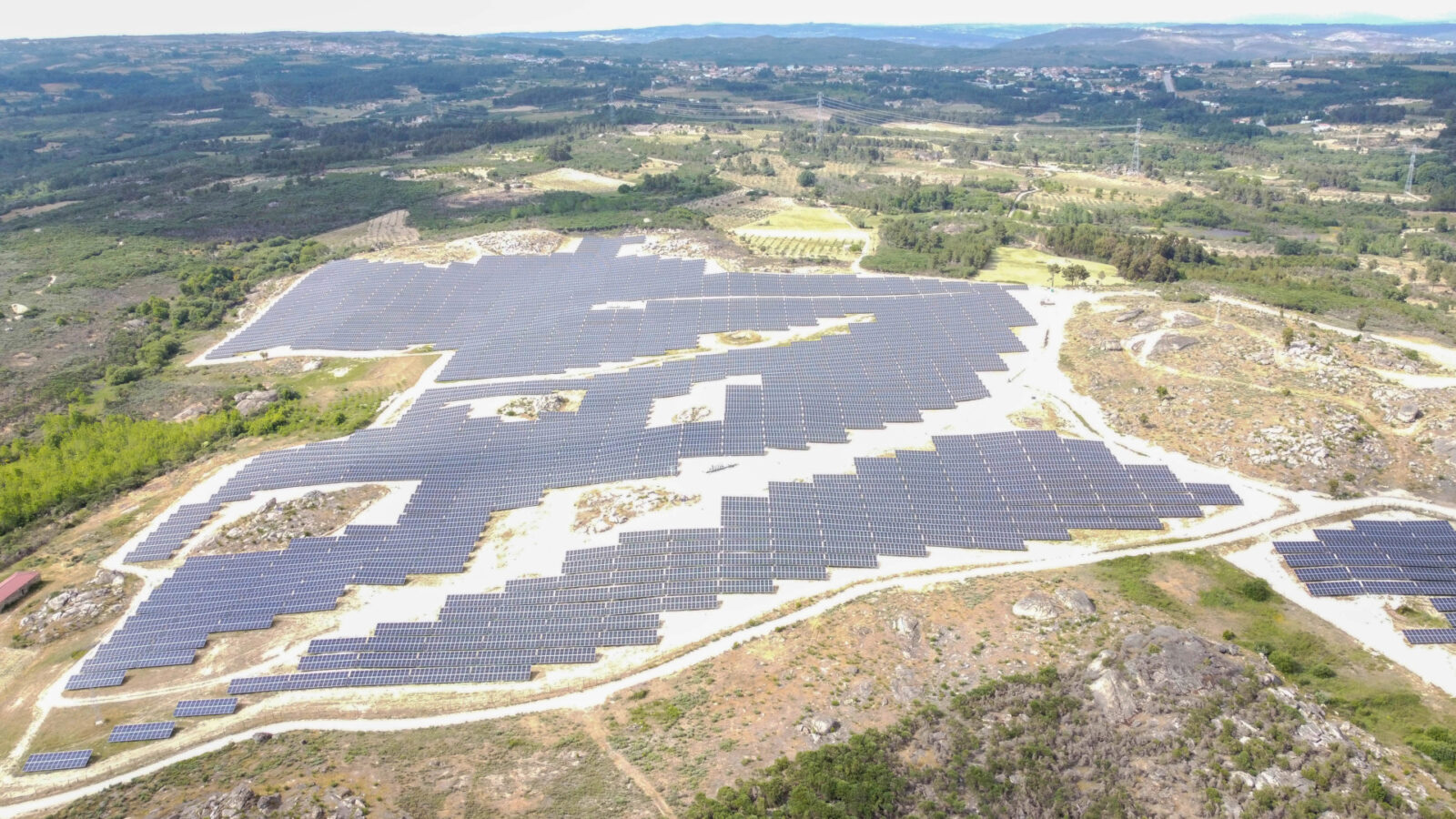 Il parco fotovoltaico di Vila Real in Portogallo