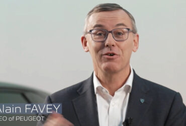 Alain Favey, nuovo Ceo di Peugeot durante l'e-lion day 2025