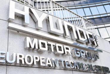 L'insegna dello Hyundai Motor Europe technical center