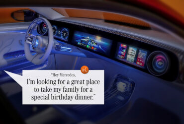 L'assistente virtuale 'mbux' di Mercedes