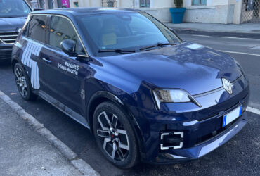 La Renault 5 e-tech electric ad Aosta