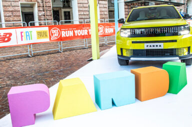 La Fiat Grande Panda alla Deejay ten a Torino