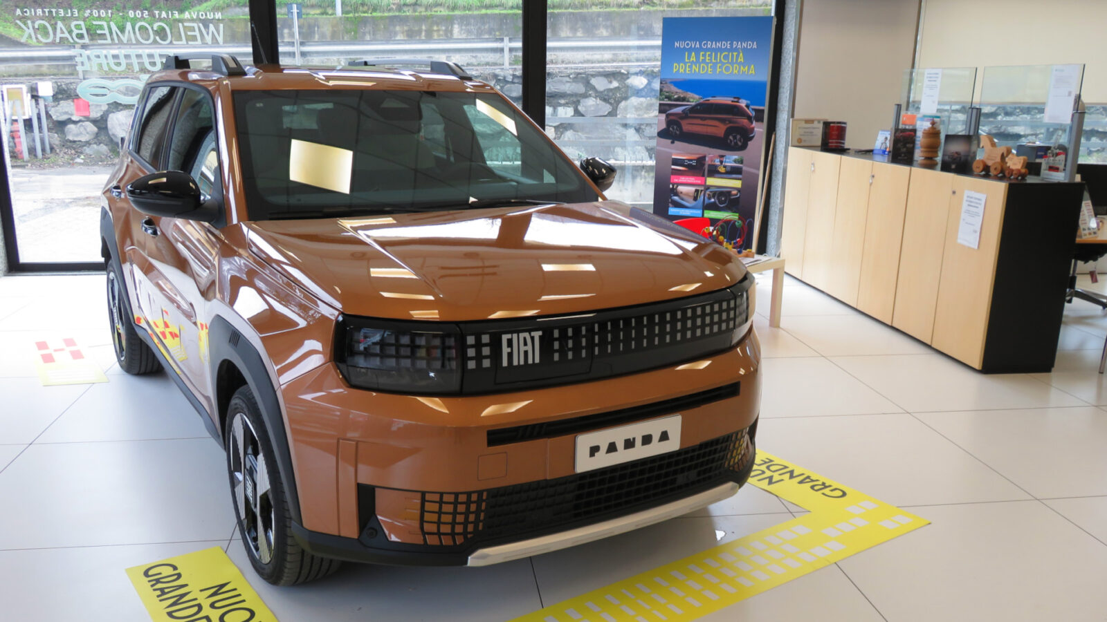 La Fiat Grande Panda elettrica