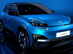 La prima immagine della nuova Nissan Micra EV