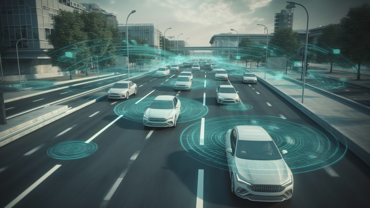 Una rappresentazione grafica di come funzionano gli Adas alla guida