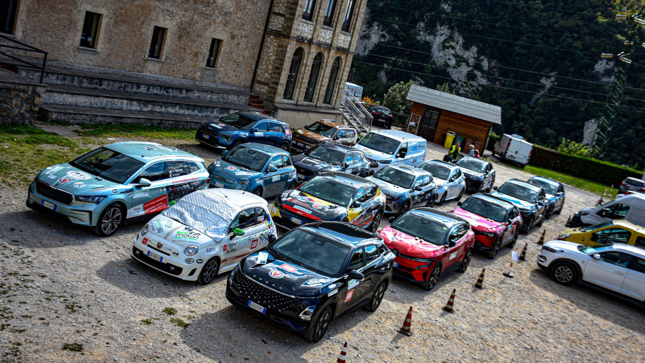 Le auto della Roma eco race 2025