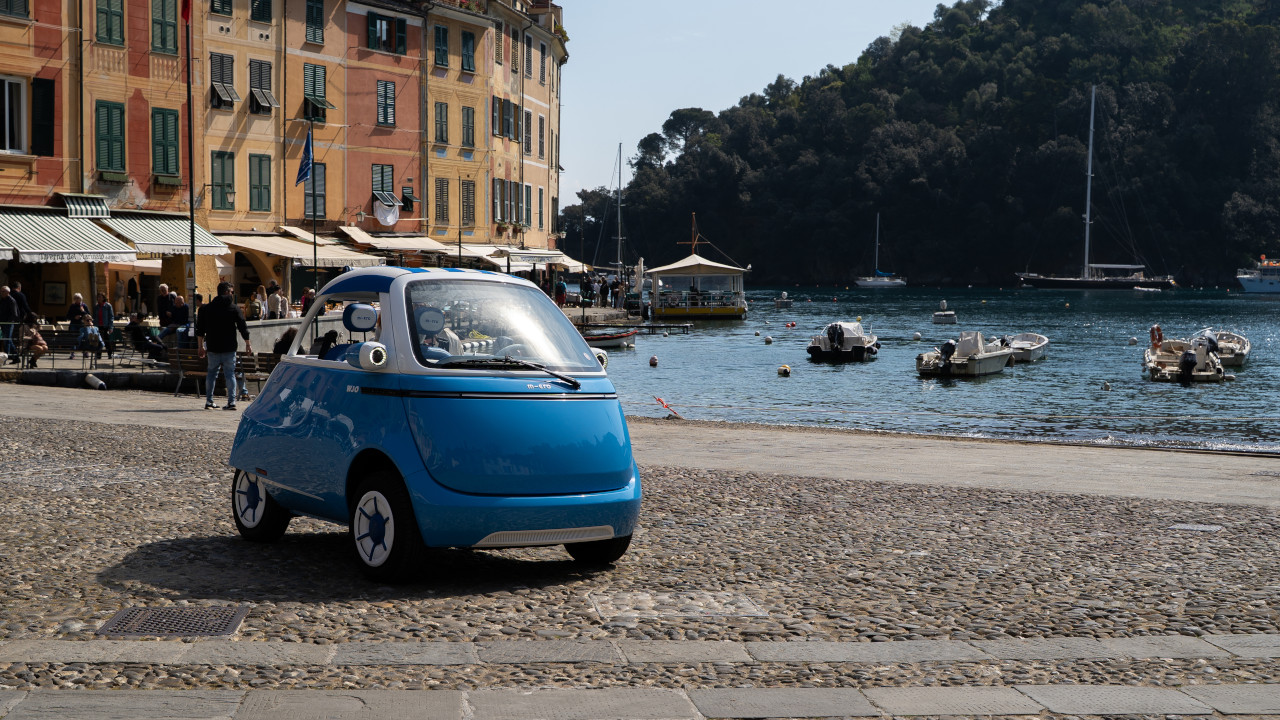La Microlino spiaggina