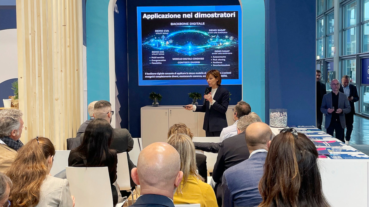 La presentazione di 'CreaLAB' alla 'KEY - The Energy Transition Expo' di Rimini