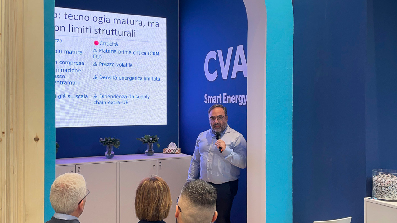 La presentazione di 'CreaLAB' alla 'KEY - The Energy Transition Expo' di Rimini