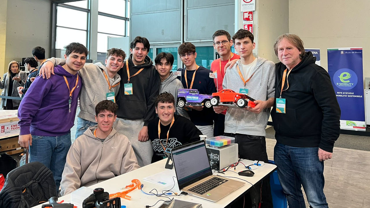 Studenti e professori dell'ISILTeP di Verrès alla 'KEY Expo' di Rimini