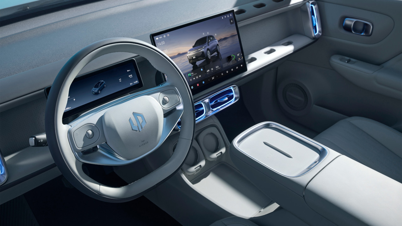 Gli interni della Leapmotor B10