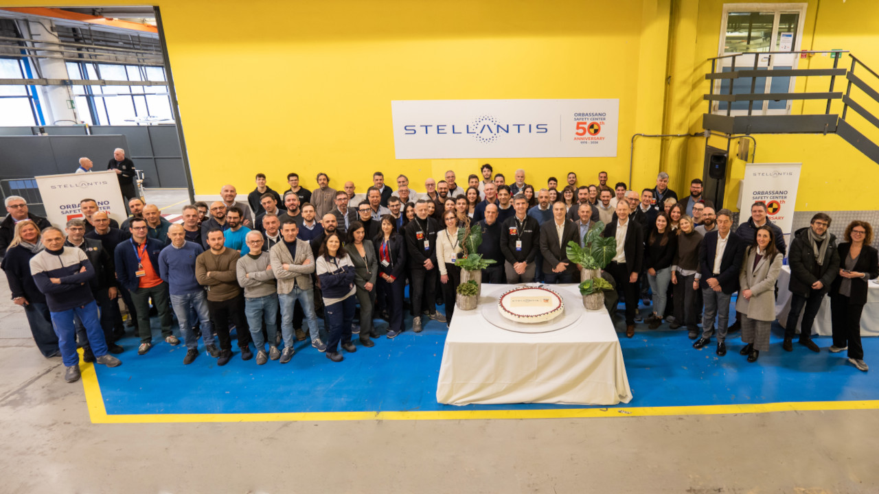 I festeggiamenti dei 50 anni di attività del Centro sicurezza Stellantis di Orbassano