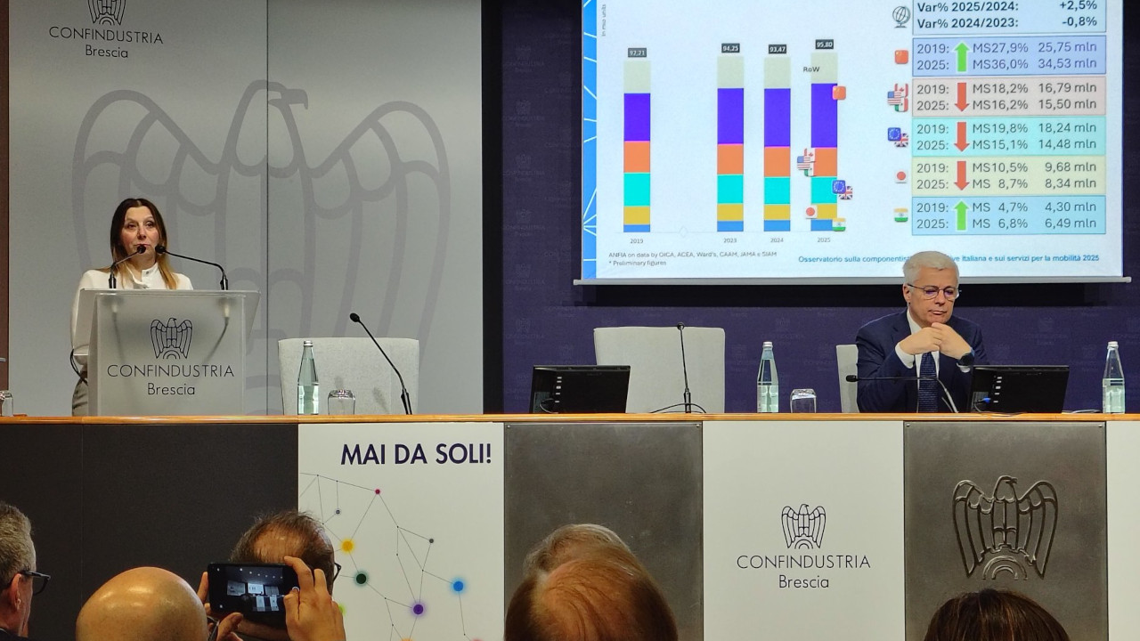 L''intervento di Miriam Sala, dell'area studi e statistiche di ANFIA