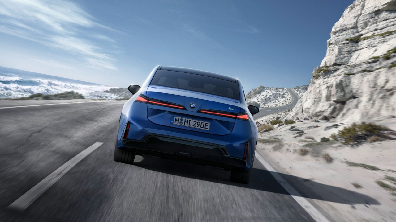 Il posteriore della nuova BMW i3